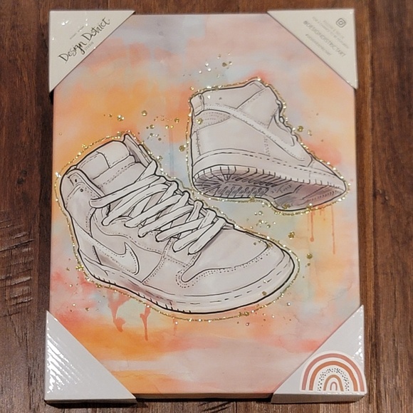 Sparkly ShoesWall Art Picture - 11.25' by 14' - Picture 1 of 8